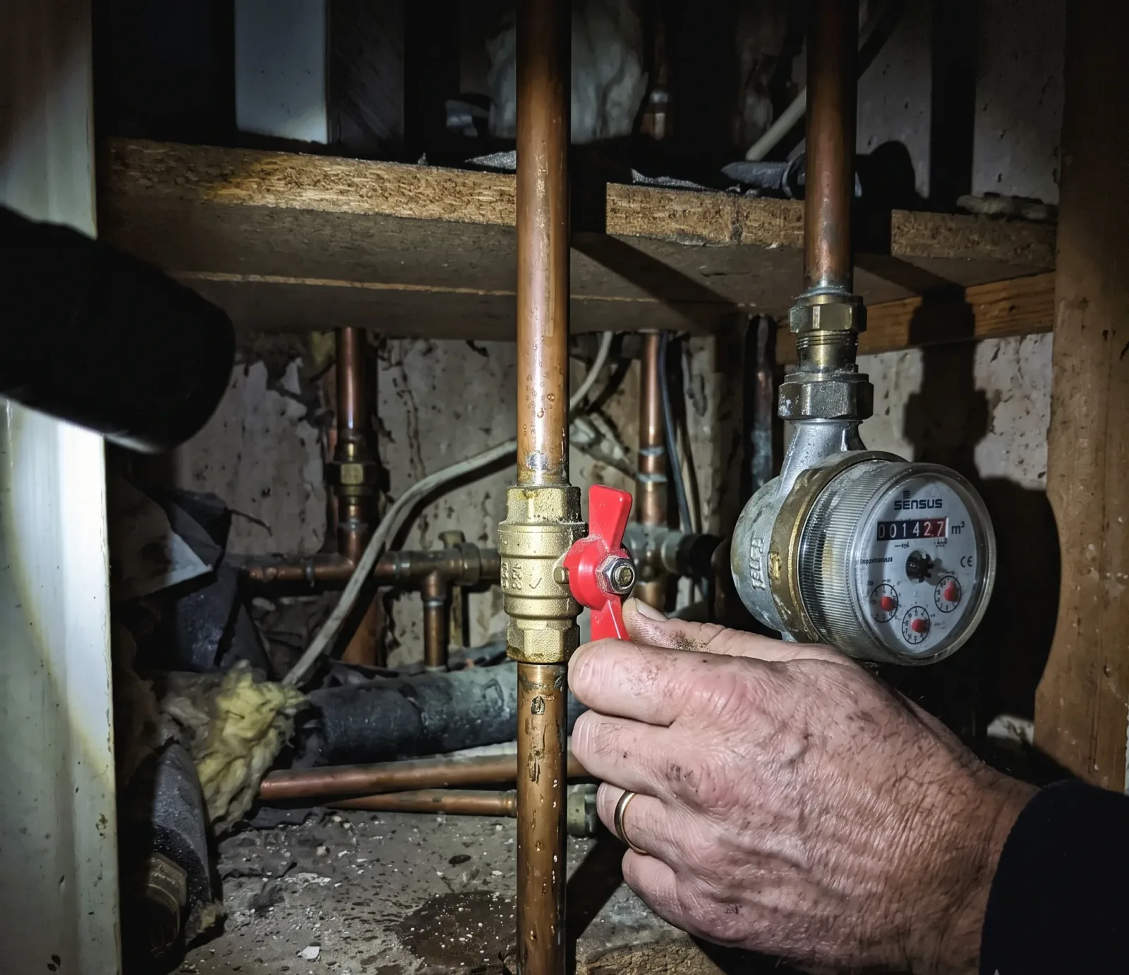 Fixture Supply Line Leak Extraction water extraction service in Lakeville, MN